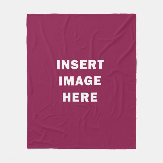 DIY Gewohnheit 50 x 60 Zoll Fleecedecke (Vorderseite)