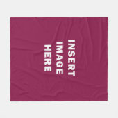 DIY Gewohnheit 50 x 60 Zoll Fleecedecke (Vorderseite (Horizontal))