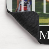 DIY Golf Foto und Monogram Mousepad (Ecke)