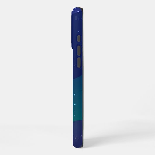 DIY Gradient Business Logo QR Code iphone case Hülle (Linke Seite)