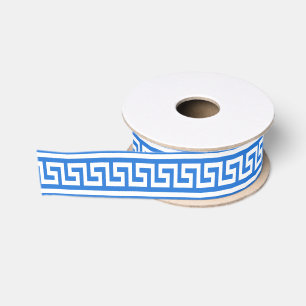 DIY Griechischer Schlüsselanhänger, Hintergrundfar Ripsband