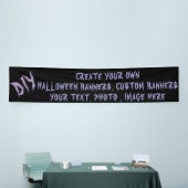 DIY Halloween Banner - Custom Party Decor (Messeveranstaltung)