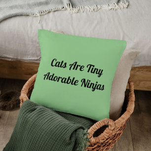 DIY-Haustierliebhaber Süße Lustige Katzenbesitzer  Kissen