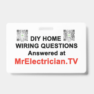 DIY-Hausverkabelungsfragen bei MrElectrician.TV Ausweis