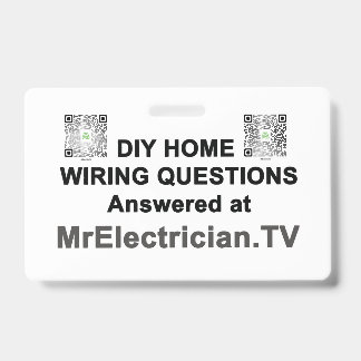 DIY-Heimverkabelungsfragen auf MrElectrician.TV Ausweis