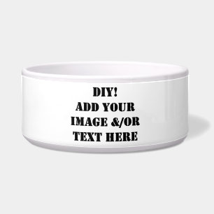 DIY Hundetrinken und Nahrungsmittelschüssel Napf