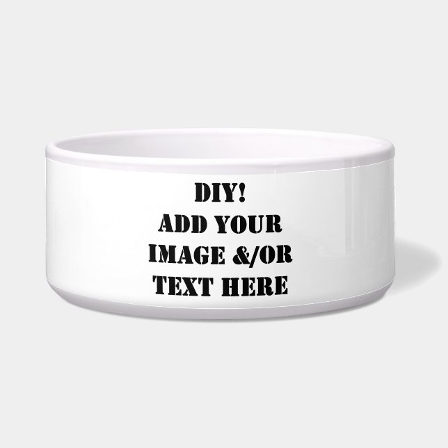 DIY Hundetrinken und Nahrungsmittelschüssel Napf (Vorderseite)