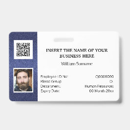 DIY ID card Classic Foto Logo NO Strichcode Ausweis