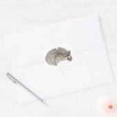 DIY Igel rechts Herz-Aufkleber (Umschlag)
