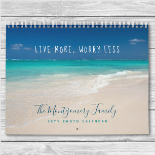 DIY Individualisierte Vorlage für tropische Fotos  Kalender