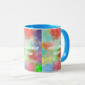 DIY Individuell gestaltete, farbenfrohe Sommerkoll Tasse (VorderseiteRechts)