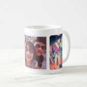 DIY Instagram 3 Foto Kaffeetasse (VorderseiteRechts)