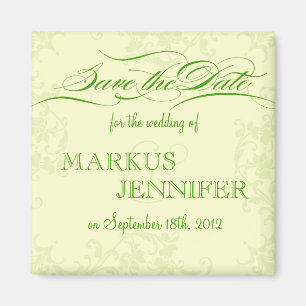 DIY Irischer Hochzeits-Save-the-Date-Magnet Magnet