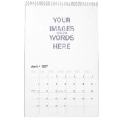 DIY - Kalender-Medium Kalender (Mär 2027)