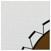 DIY Kokeshi Plush-Puppe - schneidet und näht MAMIK Stoff (Nahaufnahme)