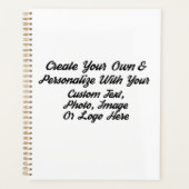 DIY, kreieren Sie Ihre eigene Personalisierte Spir Planer (Vorderseite)