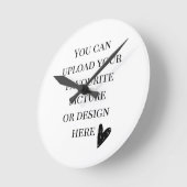 DIY, kundenspezifisch 8" Runde Acrylwand-Uhr Wanduhr (Winkel)