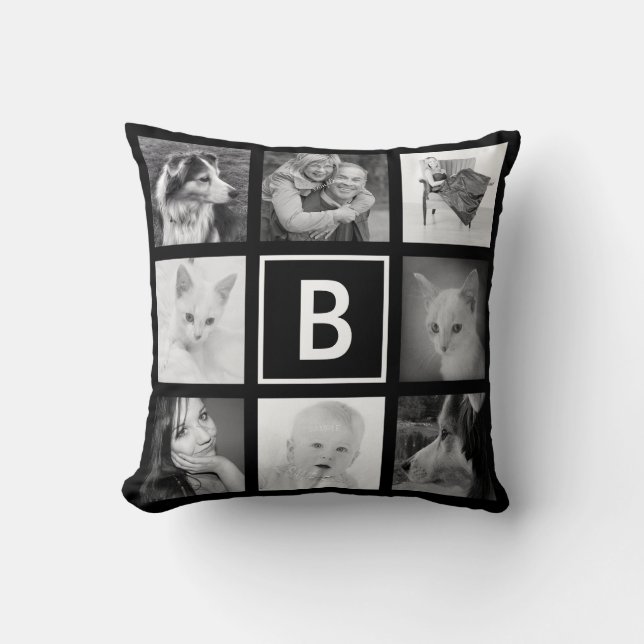 DIY kundenspezifisches Instagram Foto-Gitter mit Kissen (Vorderseite)