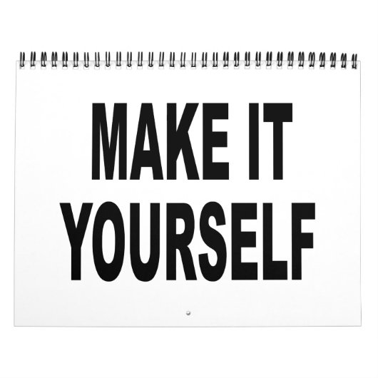 DIY machen es sich Kalender 2012 (Titelbild)