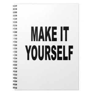 DIY machen es sich kundenspezifisches Tagebuch