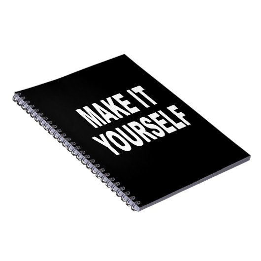 DIY machen es sich Notizblock (Rechte Seite)