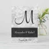 DIY Marble Wedding Einladungen (Stehend Vorderseite)