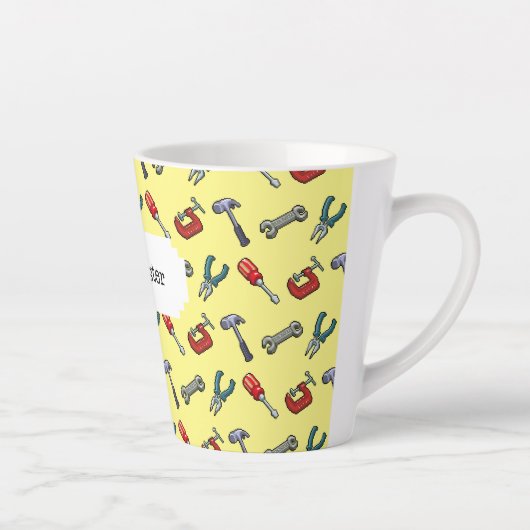 DIY Master Pixel Art Tool Muster Hammer & Pliers Milchtasse (Rechts)