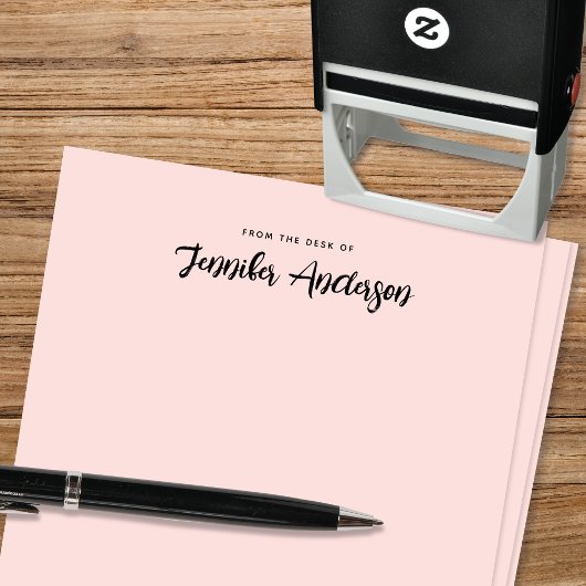 DIY Modern Personal Stationery Selbstfarbige Brief Permastempel