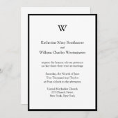 DIY Modern Wedding Einladungen (Vorne/Hinten)