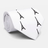 DIY Monogram Eiffelturm Krawatte (Gerollt)