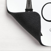 DIY Monogram Eiffelturm Mousepad (Ecke)