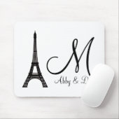 DIY Monogram Eiffelturm Mousepad (Mit Mouse)