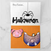 DIY Monster Paper Mask Halloween XL Card - Piraten Karte (Innenseite)