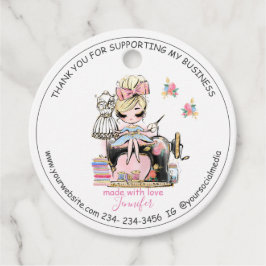 DIY Nähen Vielen Dank, dass Sie Mode Designe Bevor Geschenkanhänger