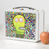 DIY NAME HAPPY MONSTER Metal Lunchbox (Beispiel)