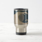 DIY NAME TRAVEL Mug W/JAPANESE CLOUD & MOON Reisebecher (Mittel)