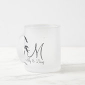 DIY Palm Tree Ziellogo Mattglastasse (Vorderseite Links)