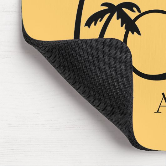 DIY Palm Tree Ziellogo Mousepad (Ecke)