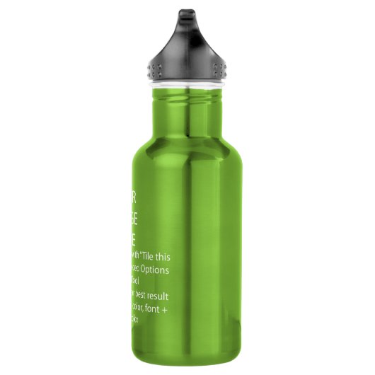 DIY / PASSEN SIE DIESE ELEKTRONISCHE GRÜNE TRINKFLASCHE (Rechts)