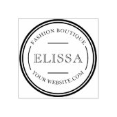 DIY PERSONAL- ODER BUSINESS-LOGO-DESIGN GUMMISTEMPEL (Prägung)