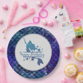 DIY, Personalisiert Mermaid Theme Party Supplier Pappteller (Party)