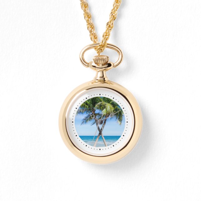 DIY Personalisiert Round-Foto-Vorlage Armbanduhr (Vorderseite)