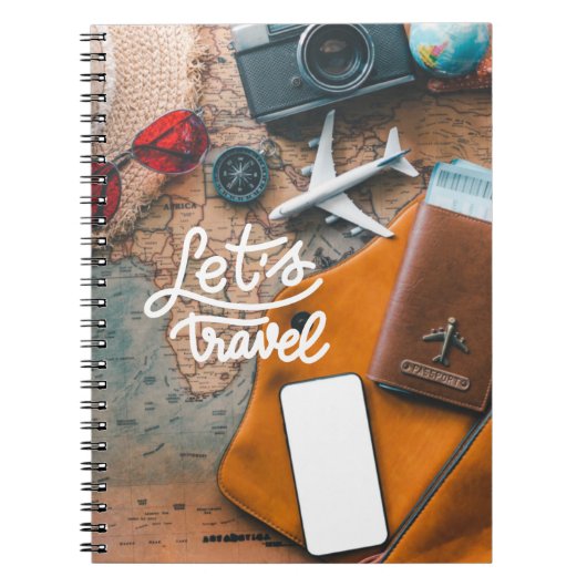 DIY Personalisiert Travel 2023 Foto Notebook Notizblock (Vorderseite)
