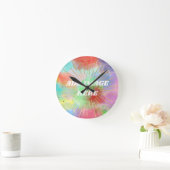 DIY Personalisierte Sommerwolken Runde Wanduhr (Zuhause)