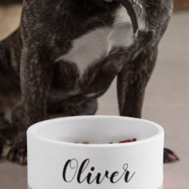 DIY Pet Bowl | Individuelle Name, Farbe, Text Napf