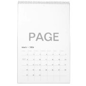 DIY ~ Photobook 26 Seiten/Größe 11x17 Kalender (Mär 2026)
