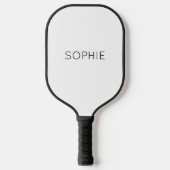 DIY Pickleball Paddle | Benutzerdefinierter Text, (Vorderseite)
