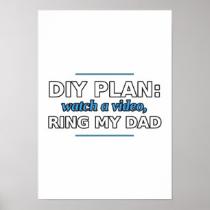 DIY-Plan: Ein Video ansehen, Mein-Vater-anrufen-Pl Poster