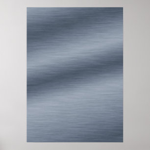 DIY-Poster mit gebürstetem Stahl Hintergrundkunst Poster