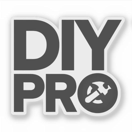 DIY Pro T - Shirt Aufkleber (Vorderseite)